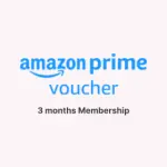 Amazon Prime Voucher-3 months Membership